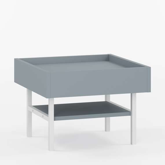 Stuebord Sigi 50-120x50 cm - med hylle