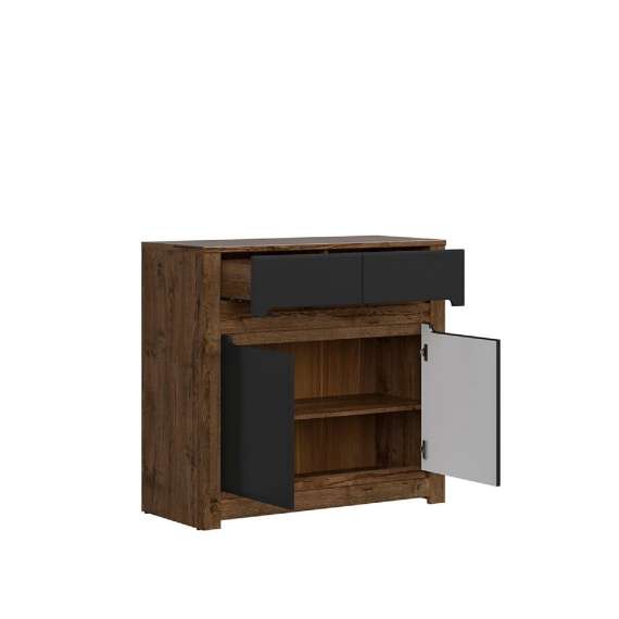 Skjenk Ruso II 104x98 cm - 2 dører - 2 skuffer