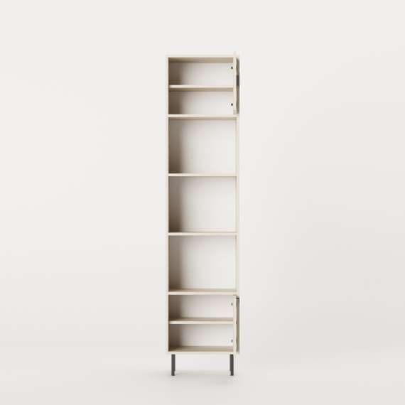 Skap med hyller - reol - Sigi 40-75x217 cm - flere farger