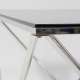 Sofabord Silver 80x80 - glassplate