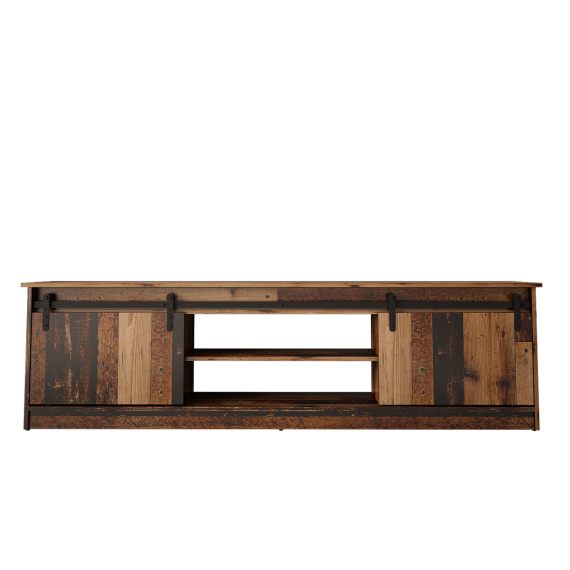 Tv-benk Granero 200x57 cm - med skyvedør