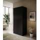 Garderobeskap Pafos 90x200 cm - Svart matt