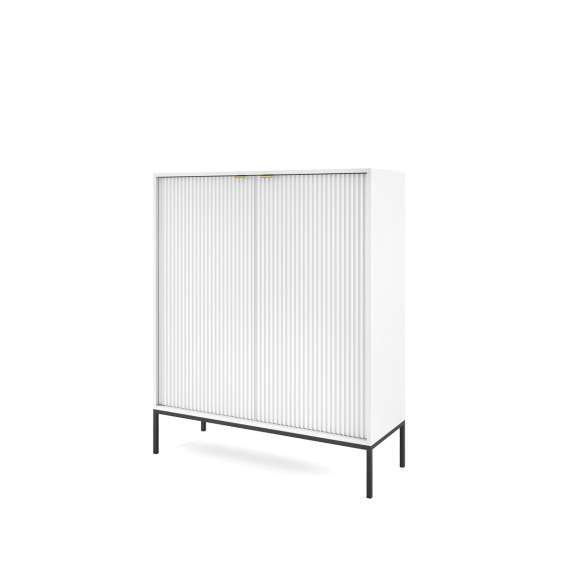 Skjenk Nova 104x125 cm - Hvit matt - Spiler