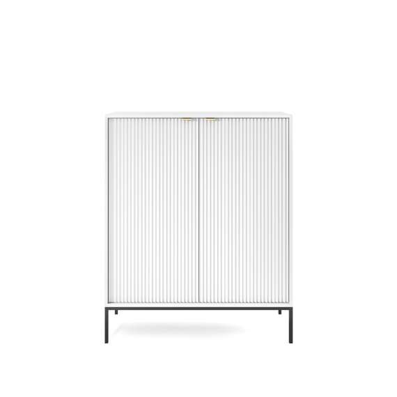 Skjenk Nova 104x125 cm - Hvit matt - Spiler