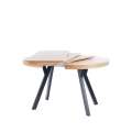 Spisebord Dominga 100-250 cm - Rundt uttrekkbart