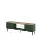 Tv-benk ONDA 180x58 - grønn - 2 dører - elektrisk peis