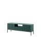 Tv-benk Nova 154x56 cm - grønn - riller