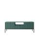 Tv-benk Nova 154x56 cm - grønn - riller