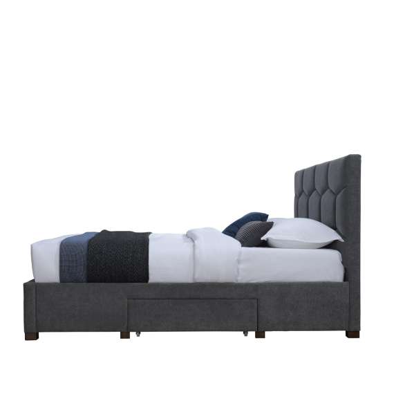 Seng Harriet 160x200 cm - med oppbevaringsskuffer