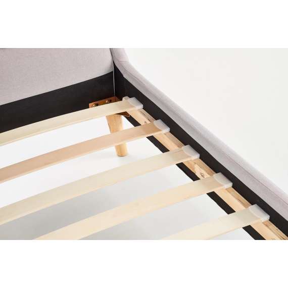 Seng Elanda 160x200 cm - grå støff