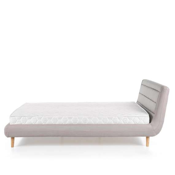 Seng Elanda 140x200 cm - grå støff