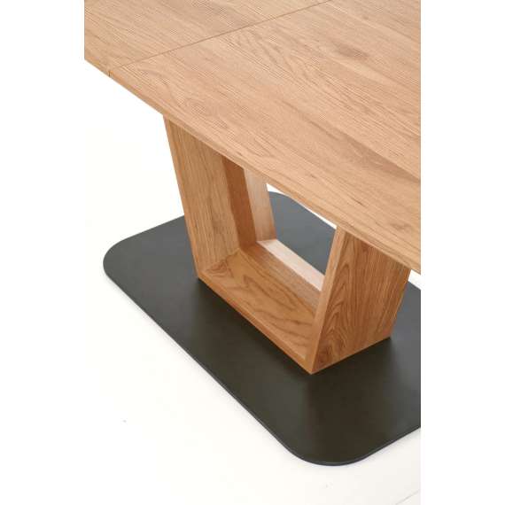 Spisebord Blacky 160-220x90 cm - eik - uttrekkbart