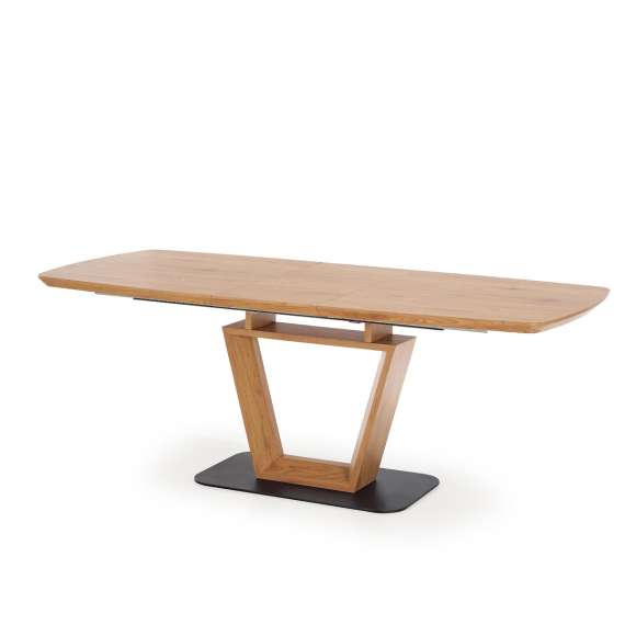 Spisebord Blacky 160-220x90 cm - eik - uttrekkbart