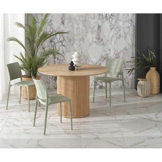 Spisebord Lopez Ø120 cm - eik - rundt