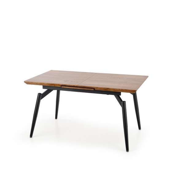 Spisebord Cambell 140-180x80 cm - eik - uttrekkbart