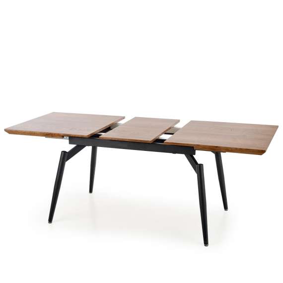 Spisebord Cambell 140-180x80 cm - eik - uttrekkbart