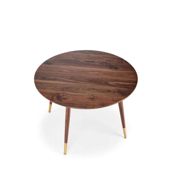 Spisebord Domenico Ø110 cm - valnøtt - rundt