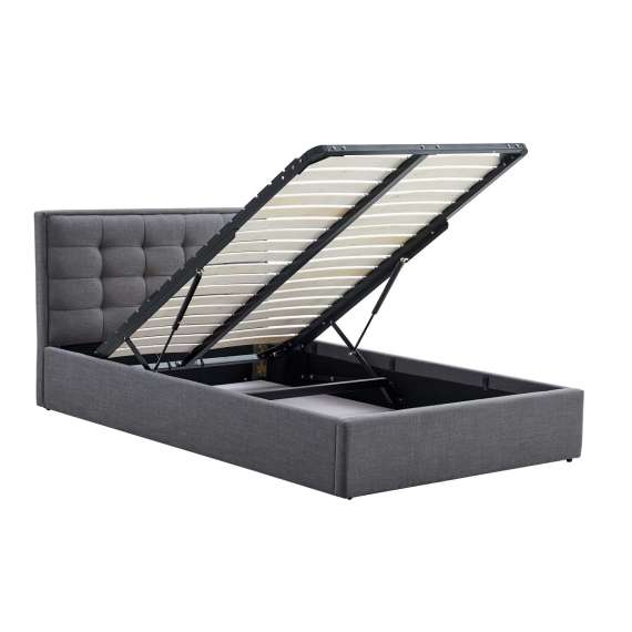 Seng Padva 140x200 cm - oppbevaringsplass