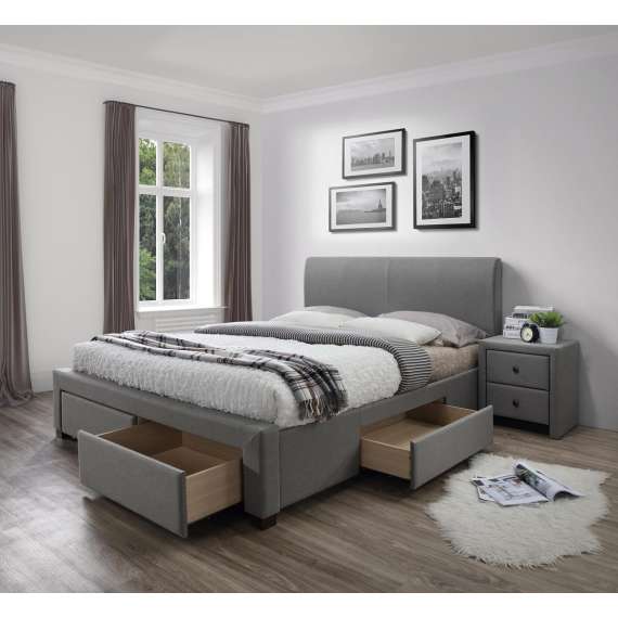 Seng Modena 180x200 cm - 4 skuffer