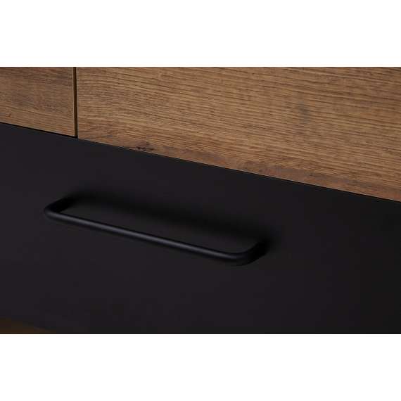 Vitrineskap Mann River 92x204 - 2 dører