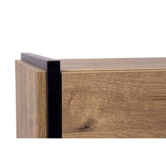 Vitrineskap Mann River 107x150 cm - 2 dører - belysning