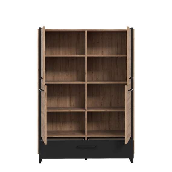 Skap Mann River 107x150 cm - 2 dører