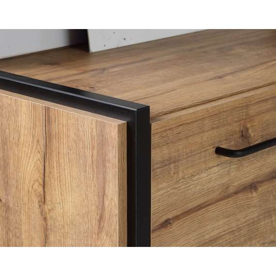 Skap Mann River 107x150 cm - 2 dører