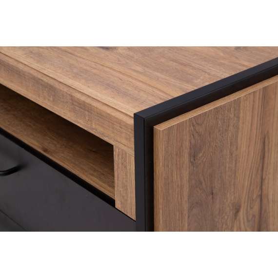 Skjenk Mann River 186x86 cm - 2 dører - 3 skuffer