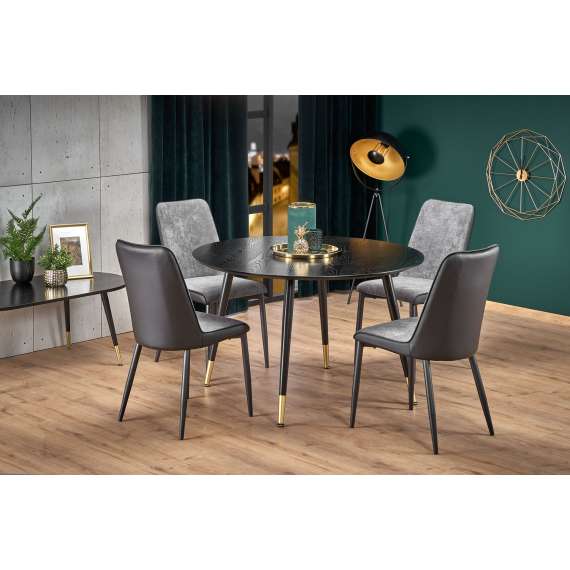 Spisebord Embos Ø120 cm - eik - rundt