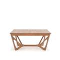 Spisebord Wenant 160-240x100 cm - valnøtt - uttrekkbart