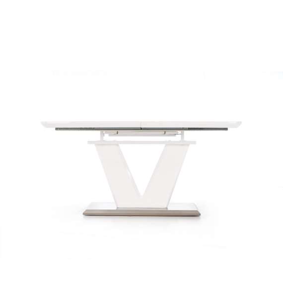 Spisebord Mistral 160-220x90 cm - hvit - uttrekkbart