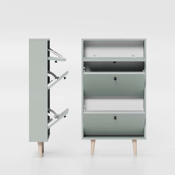 Skoskap Fenris 40-100x109 cm - Velg bredde selv og farge selv!