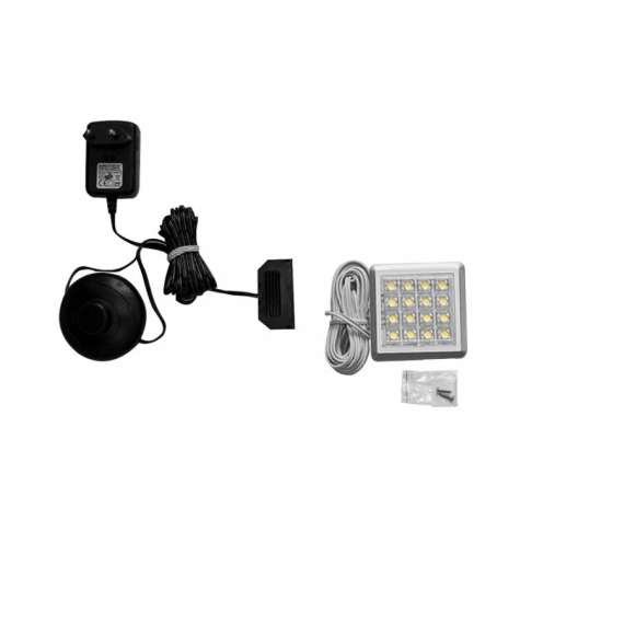 Tv-benk Hayato 199x56 cm - 3 dører - 1 skuff