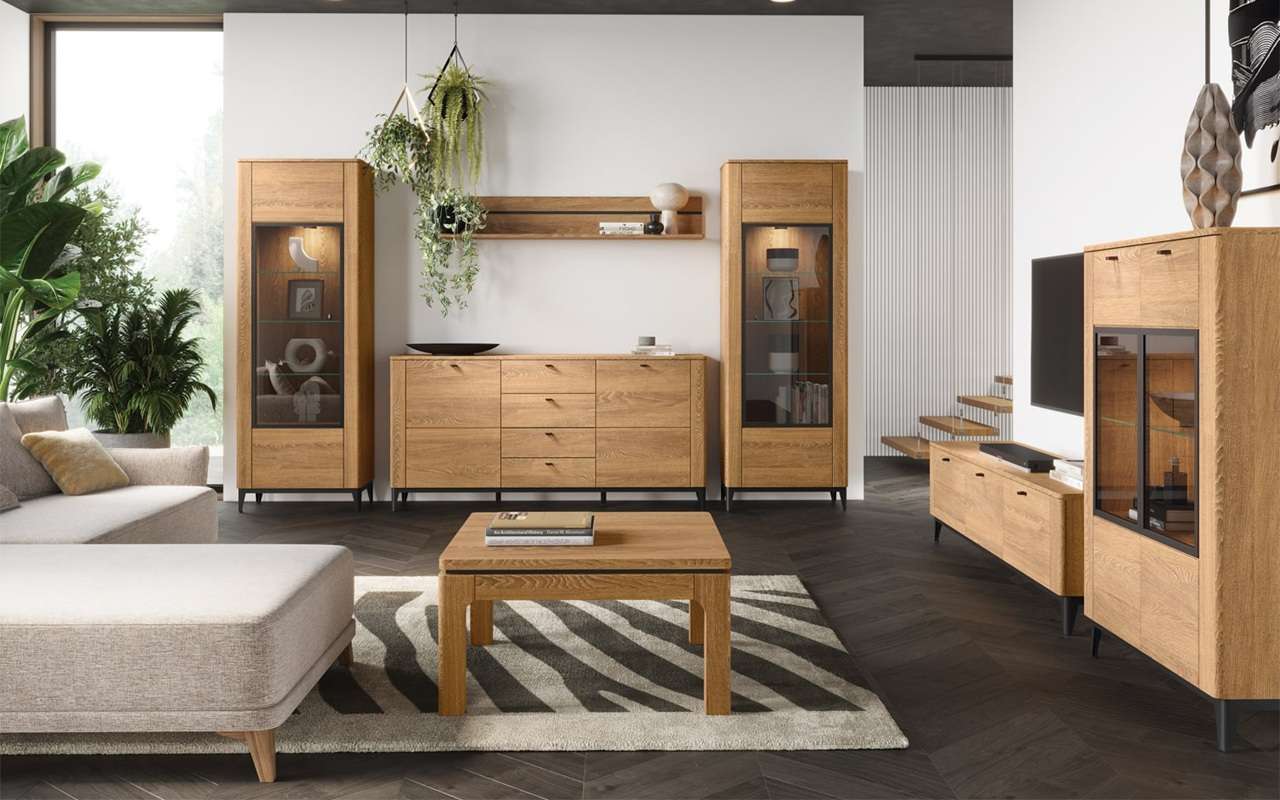 Stuemøbler PORTO i heltre eik | Moderne stuemøbler | Møbel-land.no